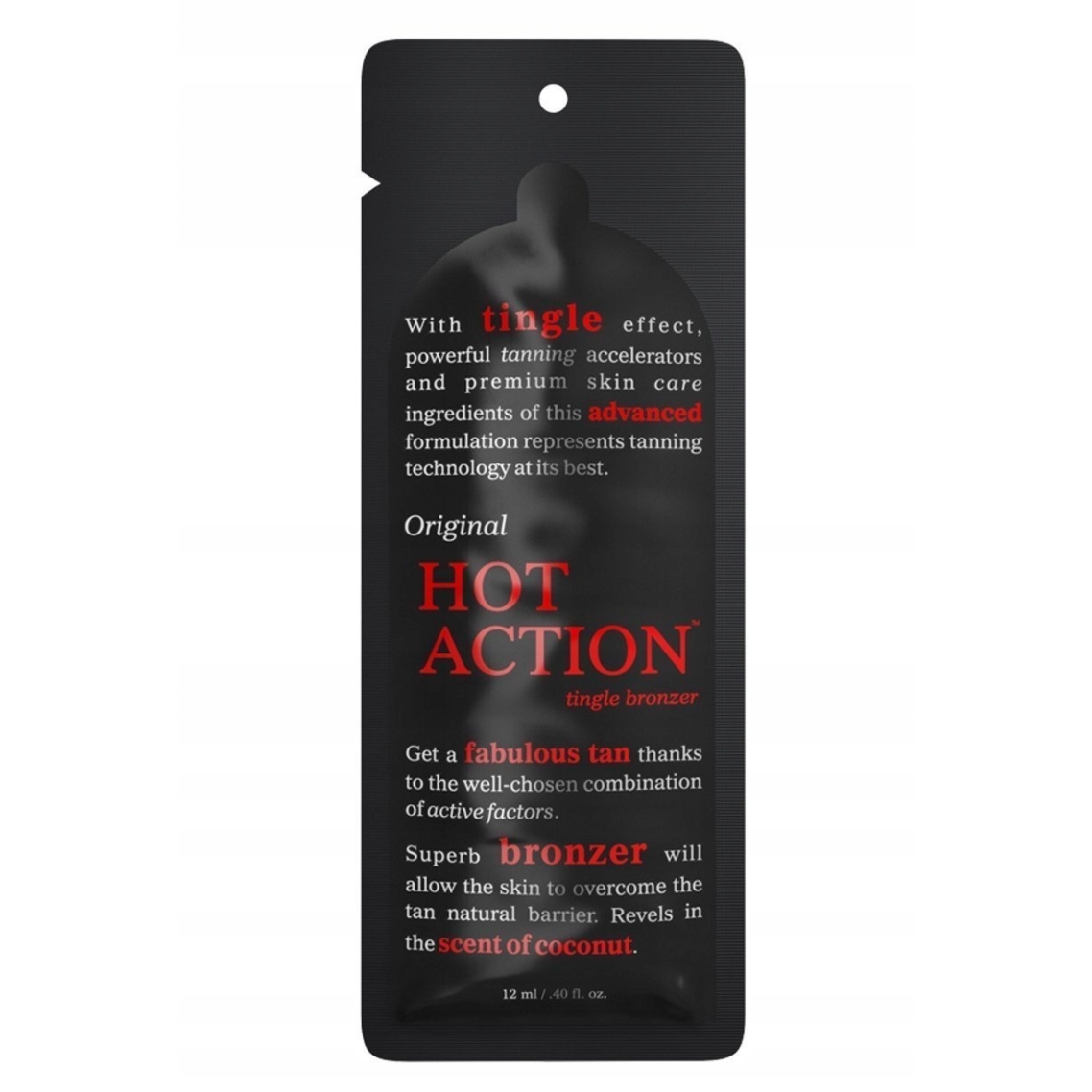 Onyx Hot Action rozgrzewający bronzer z olejem migdałowym i jojoba, 12 ml