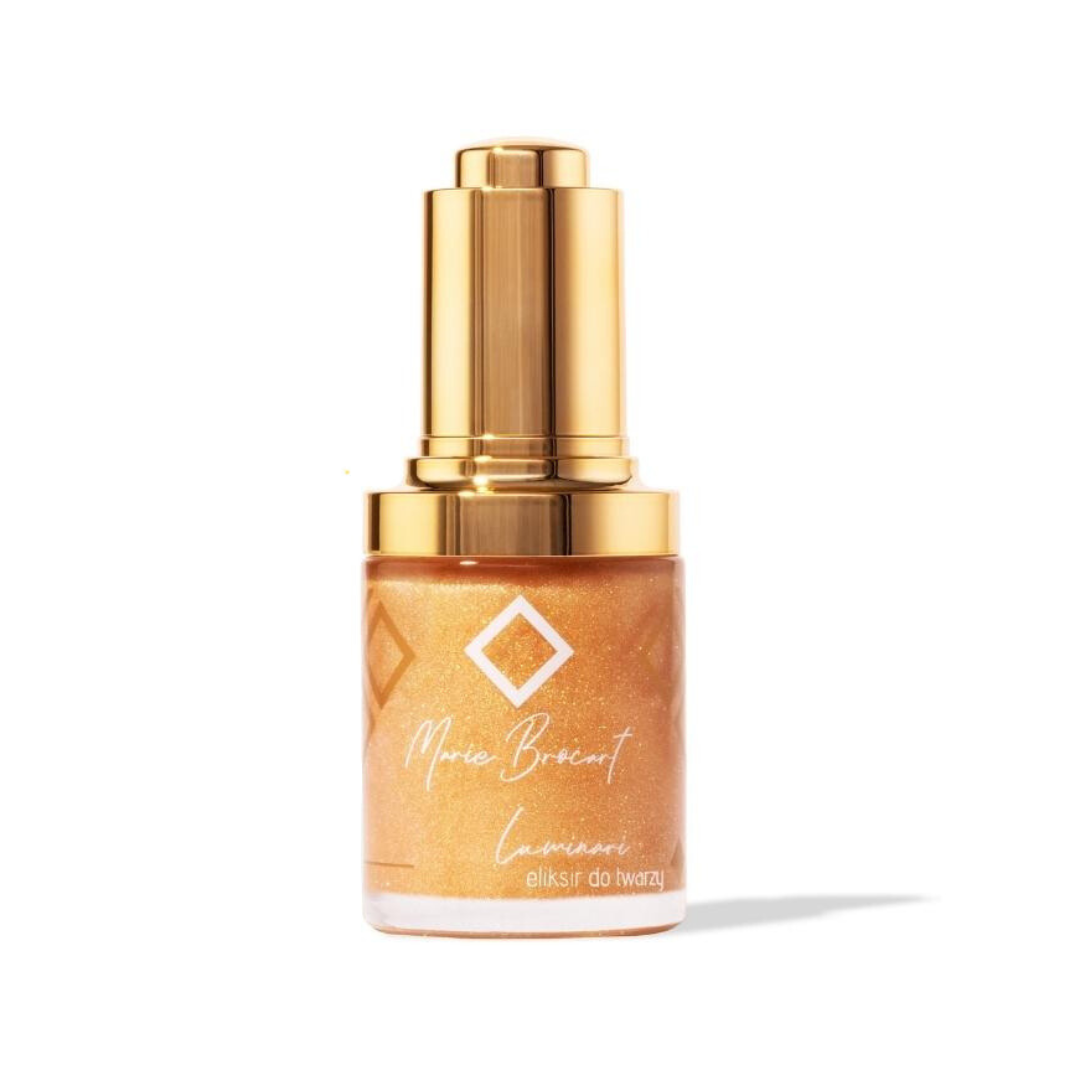 Marie Brocart Luminari rozświetlający eliksir do twarzy z bakuchiolem i kompleksem liftingującym, 30 ml