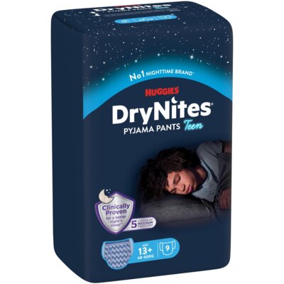 Pieluchomajtki HUGGIES DryNites Boy 8 (9 szt.)