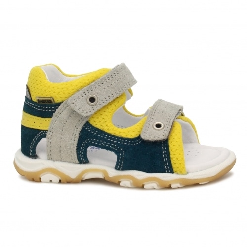 Sandały Bartek 11848-022, Dla Chłopców, Zielono-Żółty