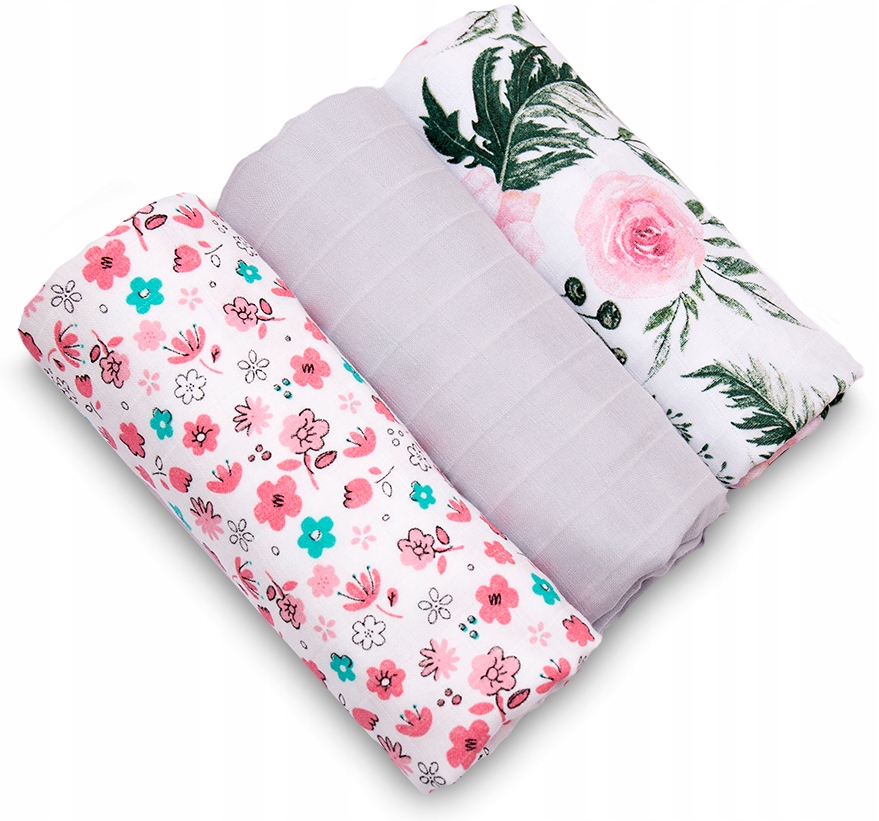 Babymam pieluchy pieluszki muślinowe premium 3 szt.