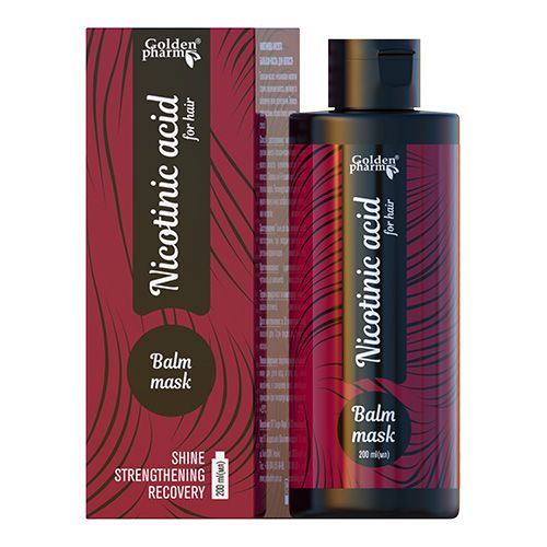 Kwas nikotynowy (Niacyna) Balsam Maska Aktywator Wzrostu Włosów 200ml
