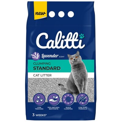 Żwirek dla kota CALITTI Standard Lavender 10 L