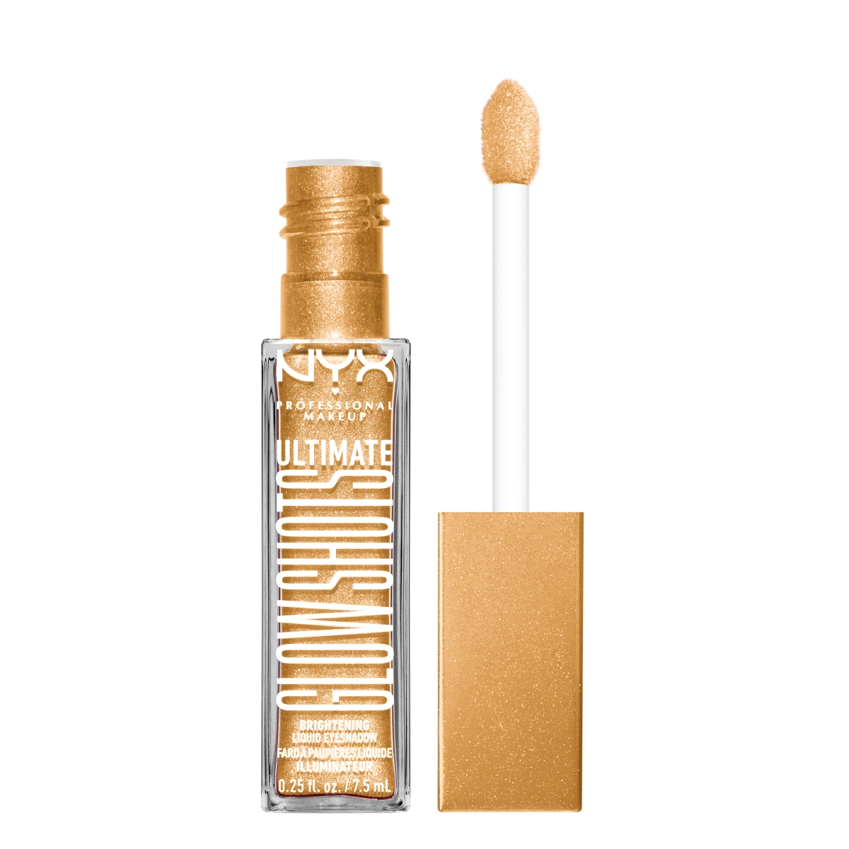 NYX Professional Makeup Ultimate Glow Shots cień do powiek w płynie glitzy guava, 7,5 ml