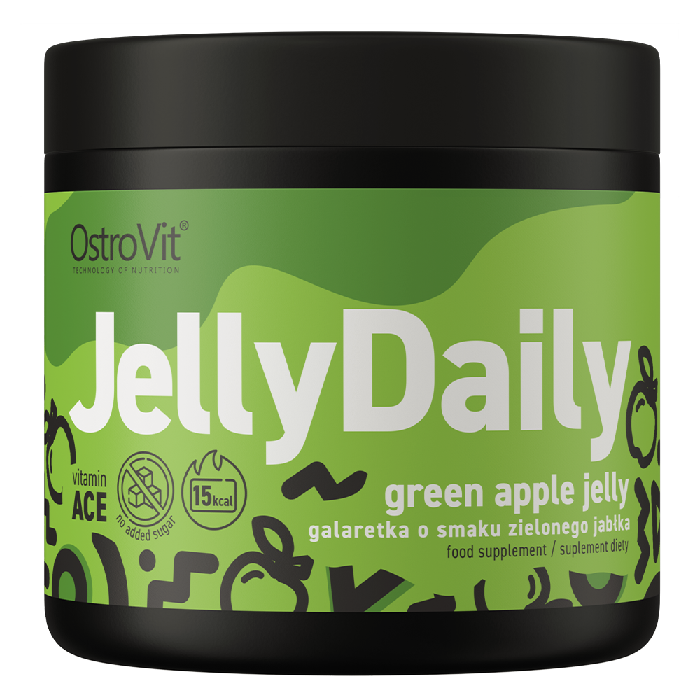 OstroVit Jelly Daily 350 g o smaku zielonego jabłka