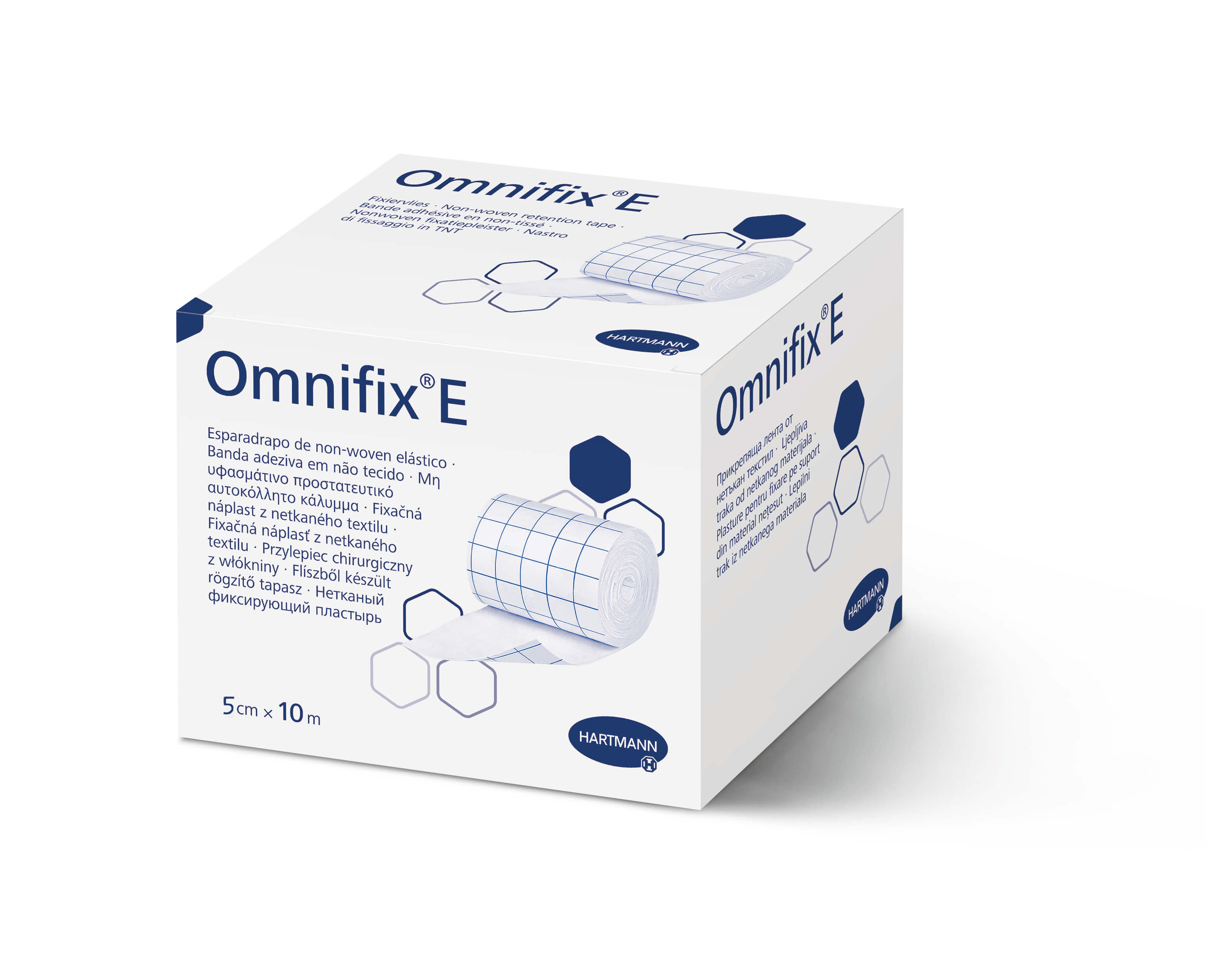 Omnifix E, przylepiec z włókniny, 5 cm x 10 m, 1 rolka