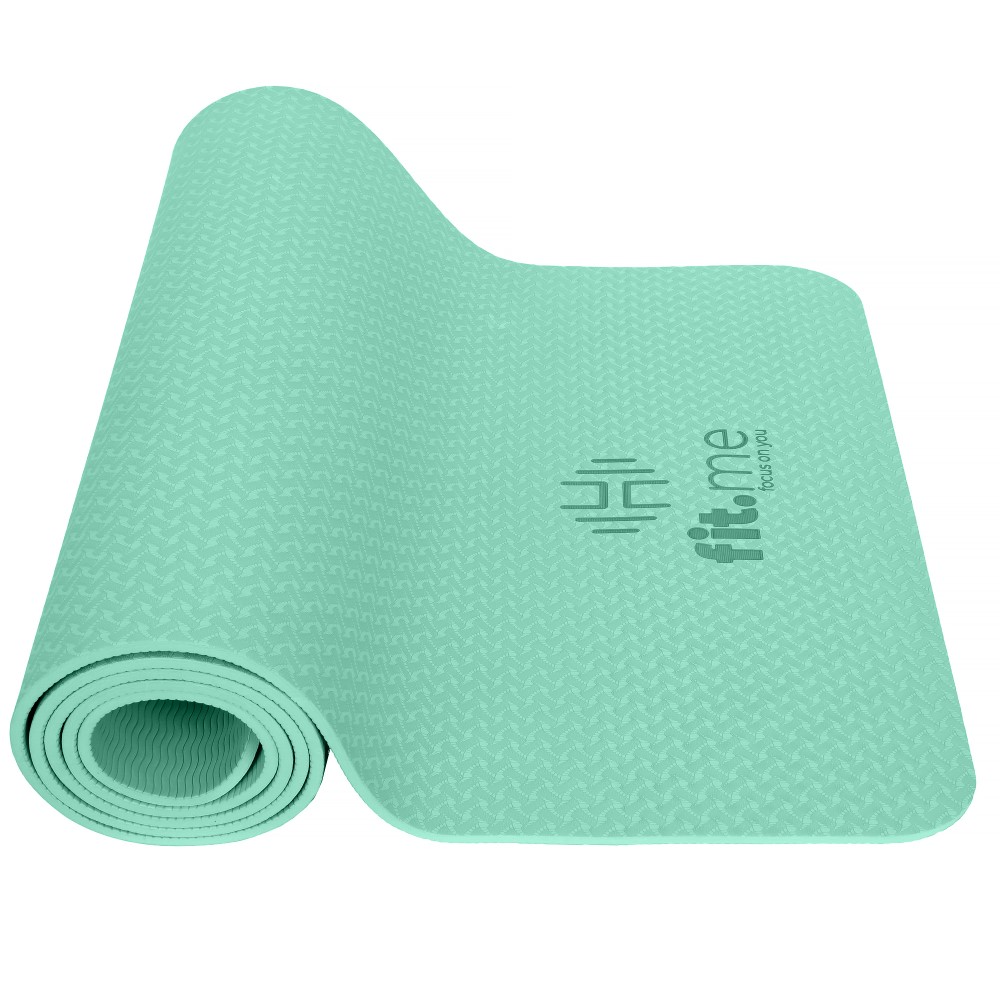 Fit.me Lazurowe wybrzeże mata do jogi turkusowa, 1 szt.