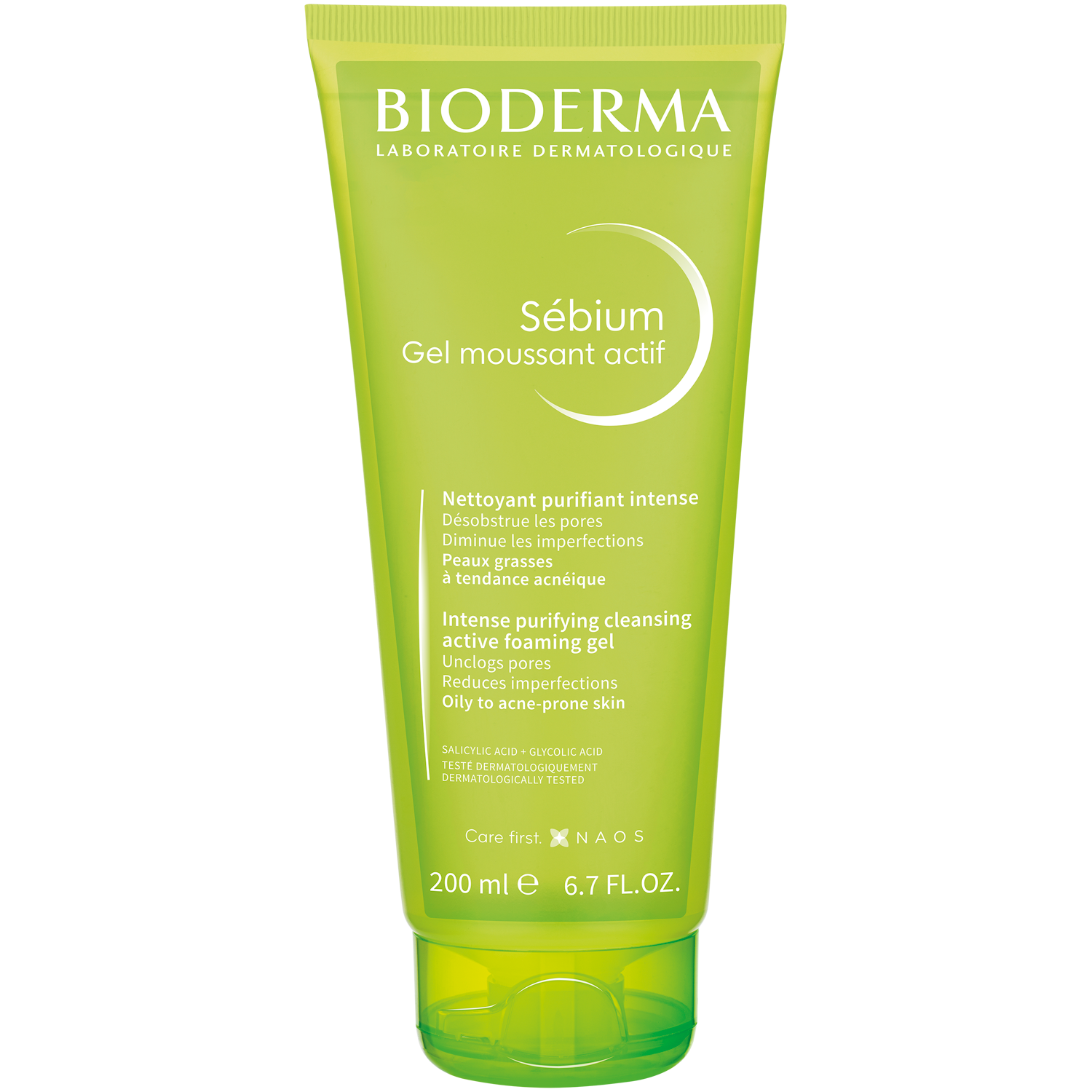 Bioderma Sébium Gel Moussant Actif żel do twarzy, 200 ml