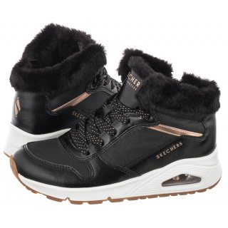 Buty Sportowe Skechers Uno Black/Rose Gold 310518L/BKRG