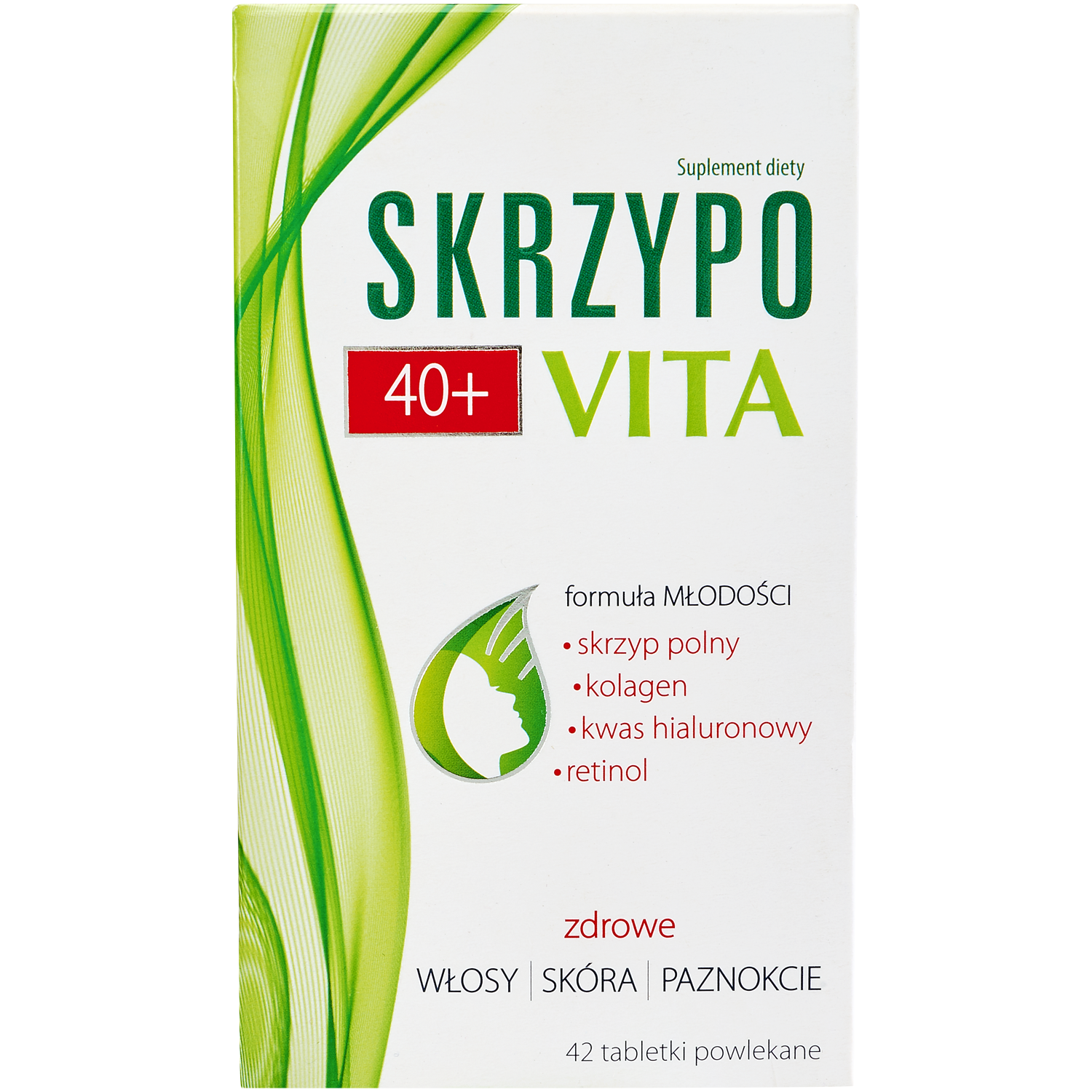 Skrzypovita 40+ suplement diety, 42 tabl./1 opak.