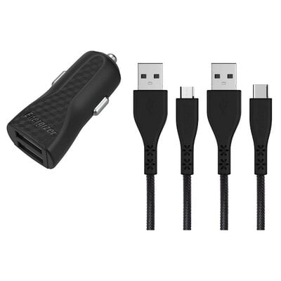 Ładowarka samochodowa ENERGIZER HardCase 12W Czarny
