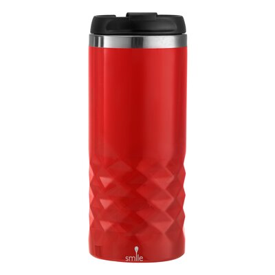 Kubek termiczny SMILE STT-20 Czerwony 320 ml