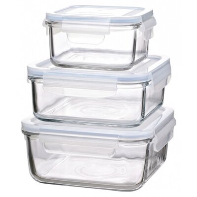 Zestaw pojemników na żywność GLASSLOCK GL-641 (3 szt.)