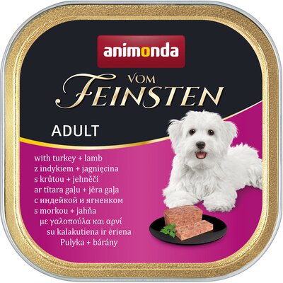 Karma dla psa ANIMONDA Vom Feinsten Indyk i jagnięcina 150 g