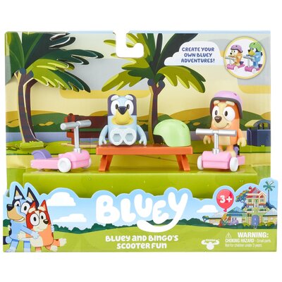 Zestaw figurek BLUEY Jazda na hulajnodze BLU13085