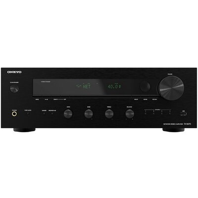 Amplituner Stereo ONKYO TX-8470 Czarny, 8K, HDMI ARC, Wi-Fi,BT, Tuner FM/DAB+, AirPlay, Spotify, Tidal, Roon Ready