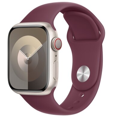 Pasek do Apple Watch (38/40/41mm) M/L Rubinowa morwa