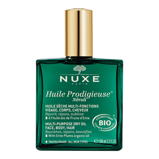 Nuxe Huile Prodigieuse Neroli suchy olejek regenerujący do twarzy, ciała i włosów, 100 ml