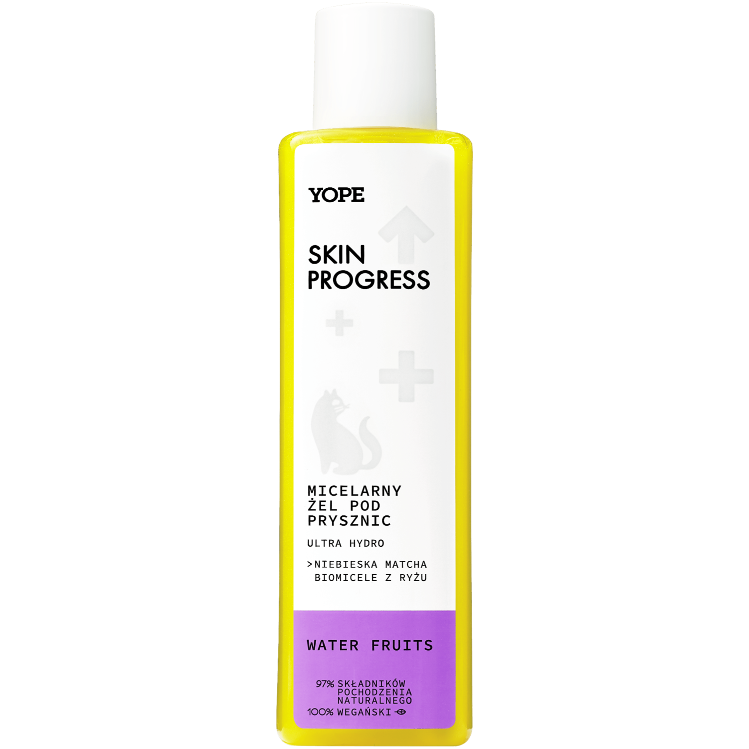 Yope Skin Progress mnicelarny żel pod prysznic, 200 ml