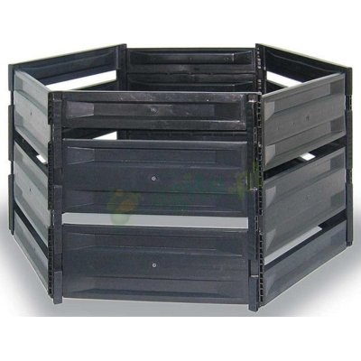 Ekokompostownik EKOBAT Maxisilo-700 700L Czarny