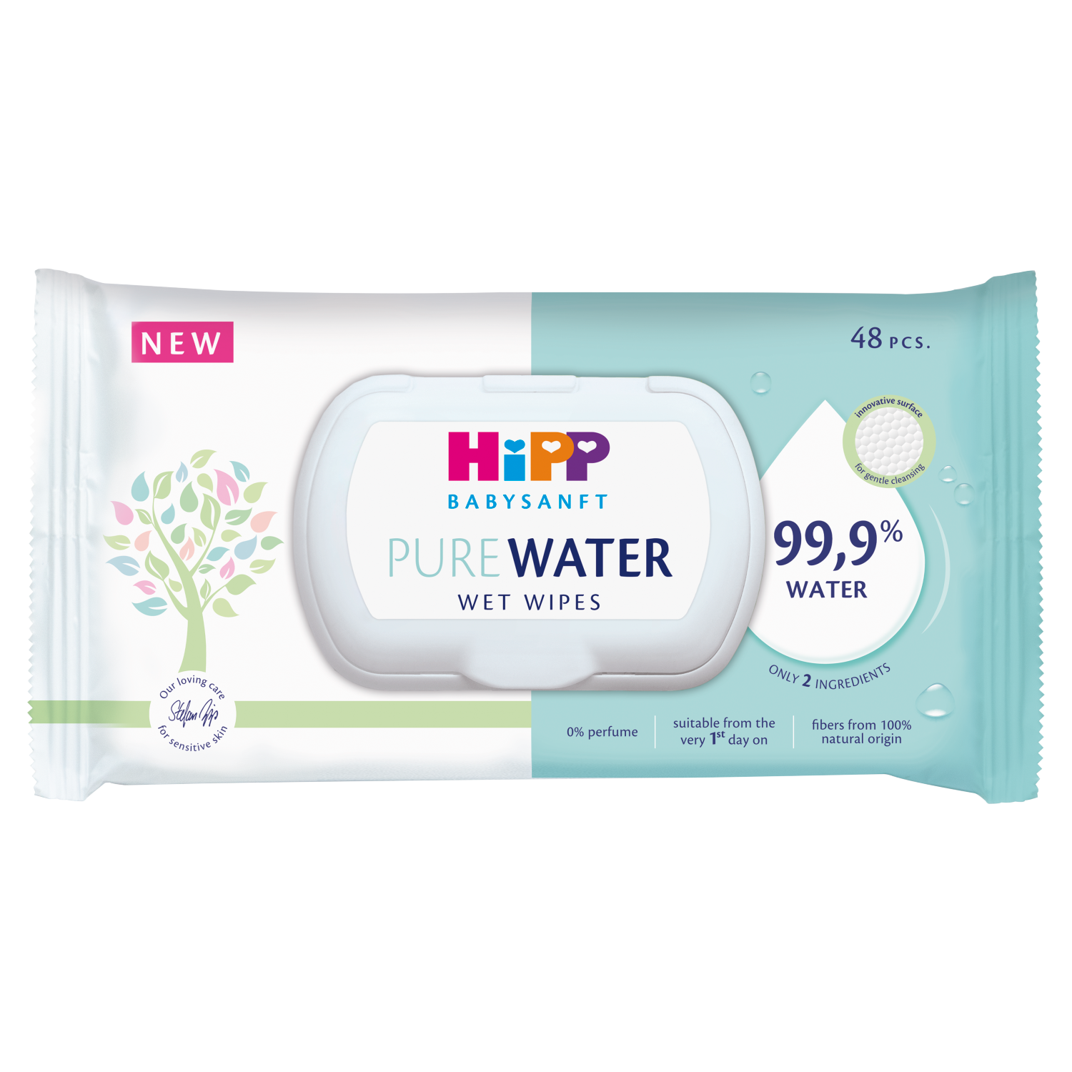 Hipp Ultra Sensitive chusteczki dla dzieci, 48 szt./1 opak.