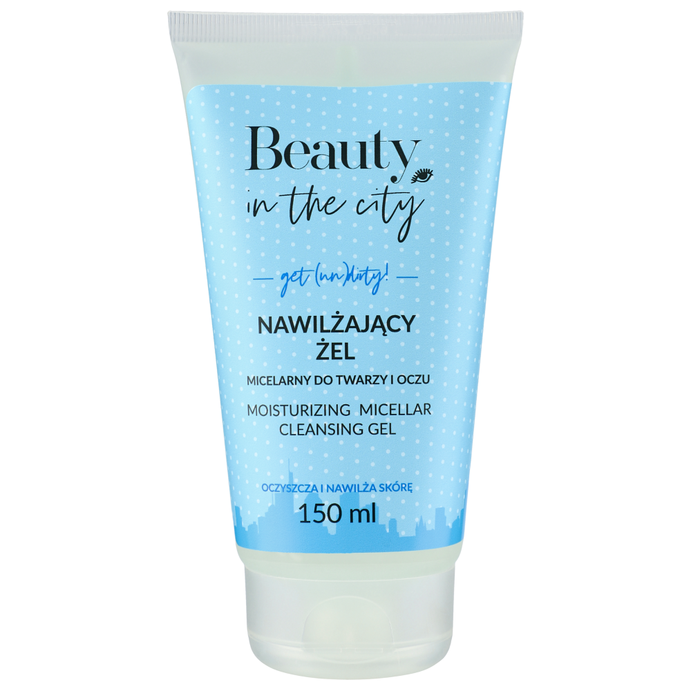 Beauty In The City nawilżający żel micelarny do mycia twarzy, 150 ml