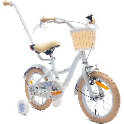 Rower dziecięcy SUN BABY Flower Bike 14 cali dla dziewczynki Niebieski