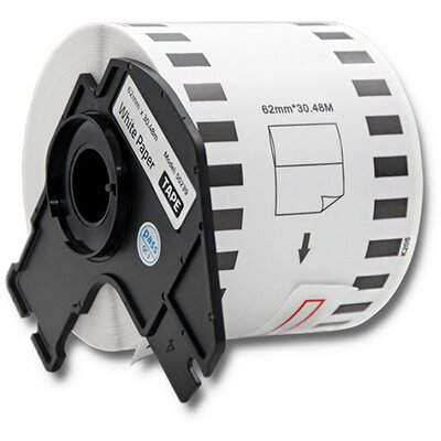 Taśma QOLTEC do Brother DK-22205 62 mm x 30.48 m