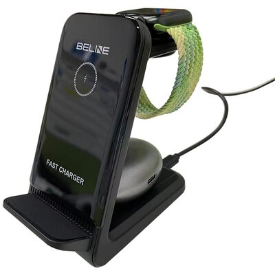 Ładowarka indukcyjna BELINE BLNWCB01 15W Czarny Qi