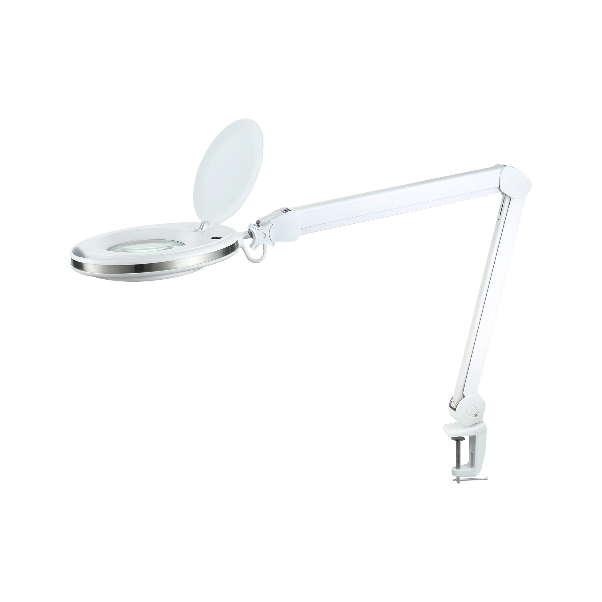 Lampa warsztatowa z lupą 10W