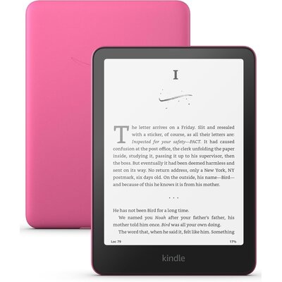 Czytnik e-booków AMAZON Kindle 7", Podświetlany ekran, Wi-Fi Różowy