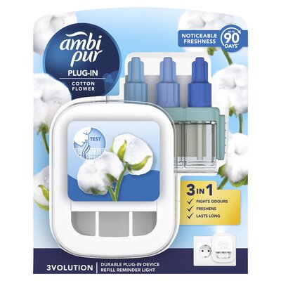 Odświeżacz powietrza AMBI PUR 3Volution Bawełna Starter 20 ml