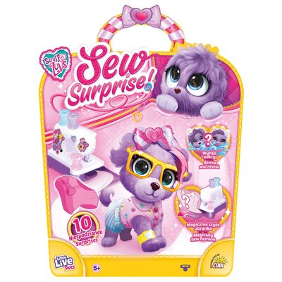 Zestaw kreatywny COBI Little Live Pets Sew Surprise Maszyna do szycia + Pluszak MO-30173