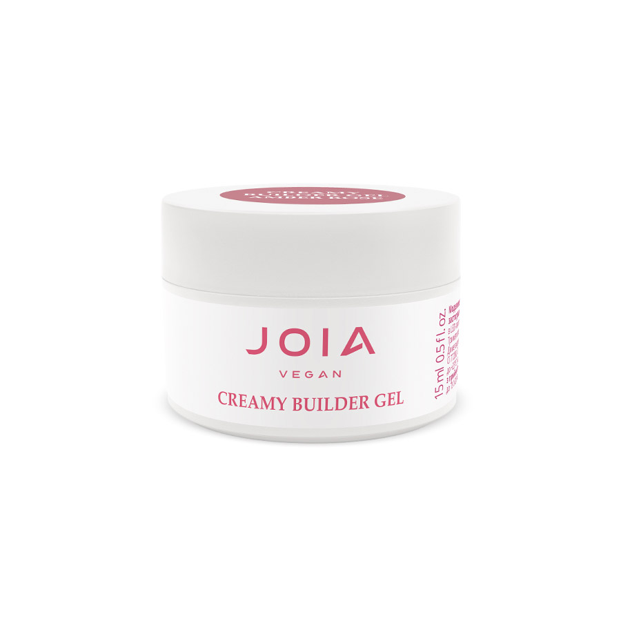 Joia Vegan Creamy Builder Gel żel budujący do paznokci amber rose, 15 ml