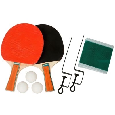 Zestaw do ping ponga ENERO 2 Rakietki + 3 piłeczki + Siatka