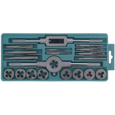 Zestaw narzynek i gwintowników DEDRA 0779 (20 elementów)