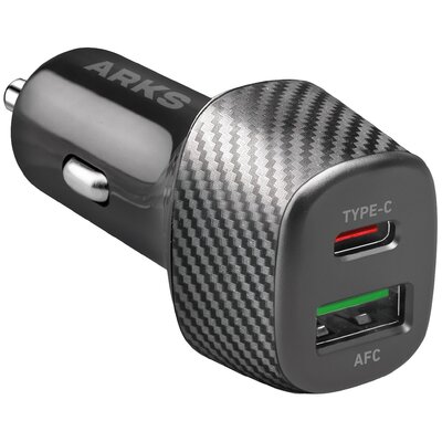 Ładowarka samochodowa ARKS ARCR1USBTCPD45W Czarny