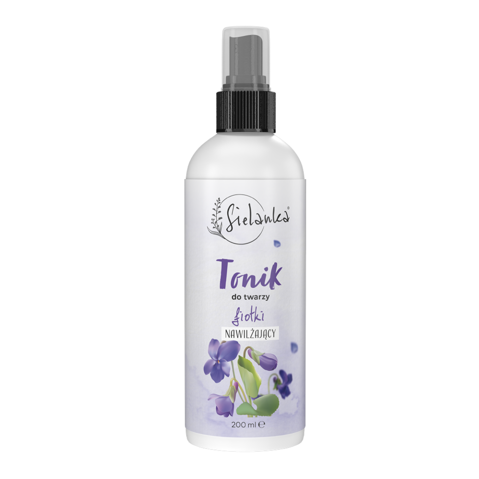 Sielanka Na Dole Fiołki nawilżająco-regenerujący tonik do twarzy, 200 ml