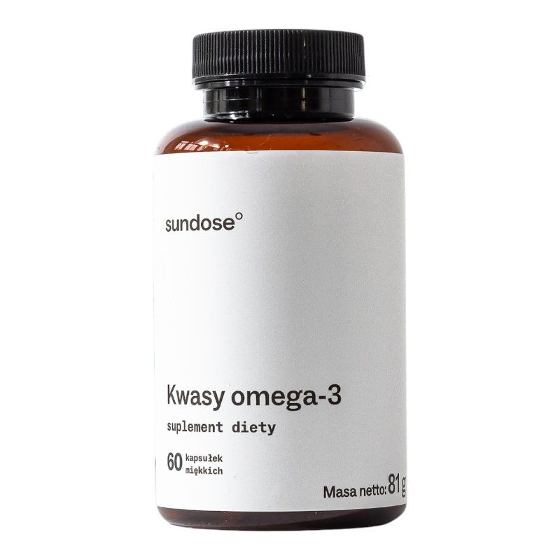 Sundose OMEGA-3 suplement diety, 60 kaps./1 opak.