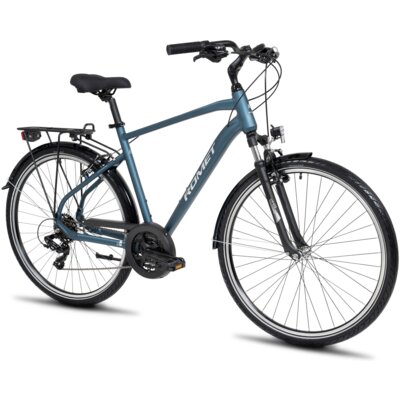 Rower trekkingowy ROMET Wagant 1.0 M21 28 cali męski Granatowy