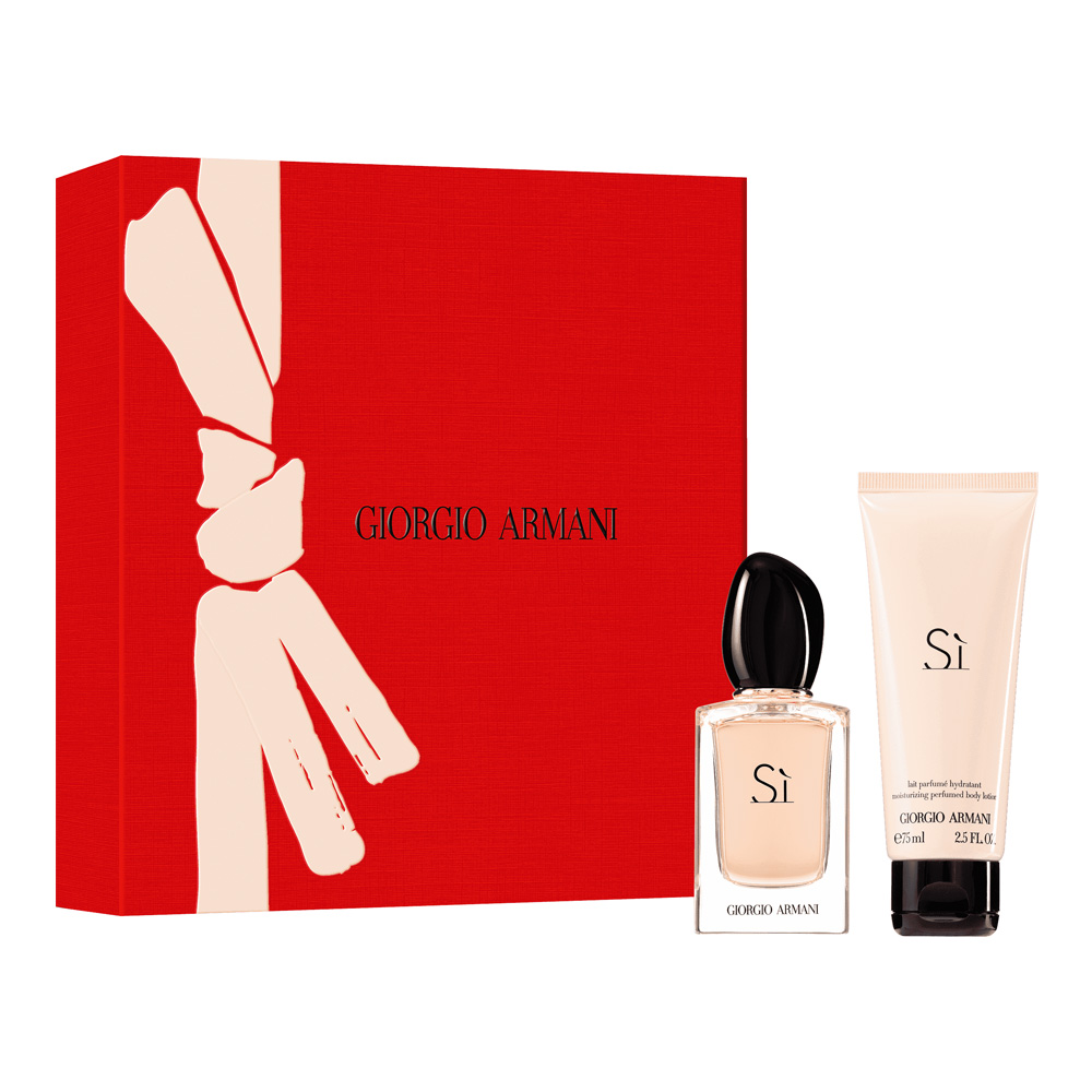 Giorgio Armani Si Giorgio Armani zestaw damski: woda perfumowana, 30 ml + balsam do ciała, 75 ml
