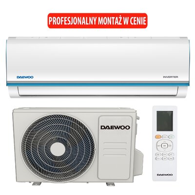 Klimatyzator Split DAEWOO Forest SAF09M1WR30 z usługą montażu