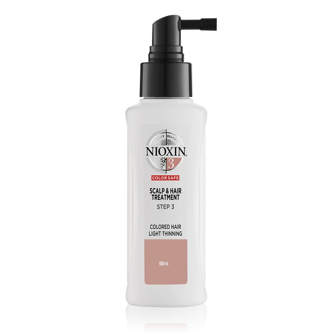 Nioxin System 3 kuracja bez spłukiwania do skóry głowy i włosów farbowanych lekko przerzedzonych, 100 ml