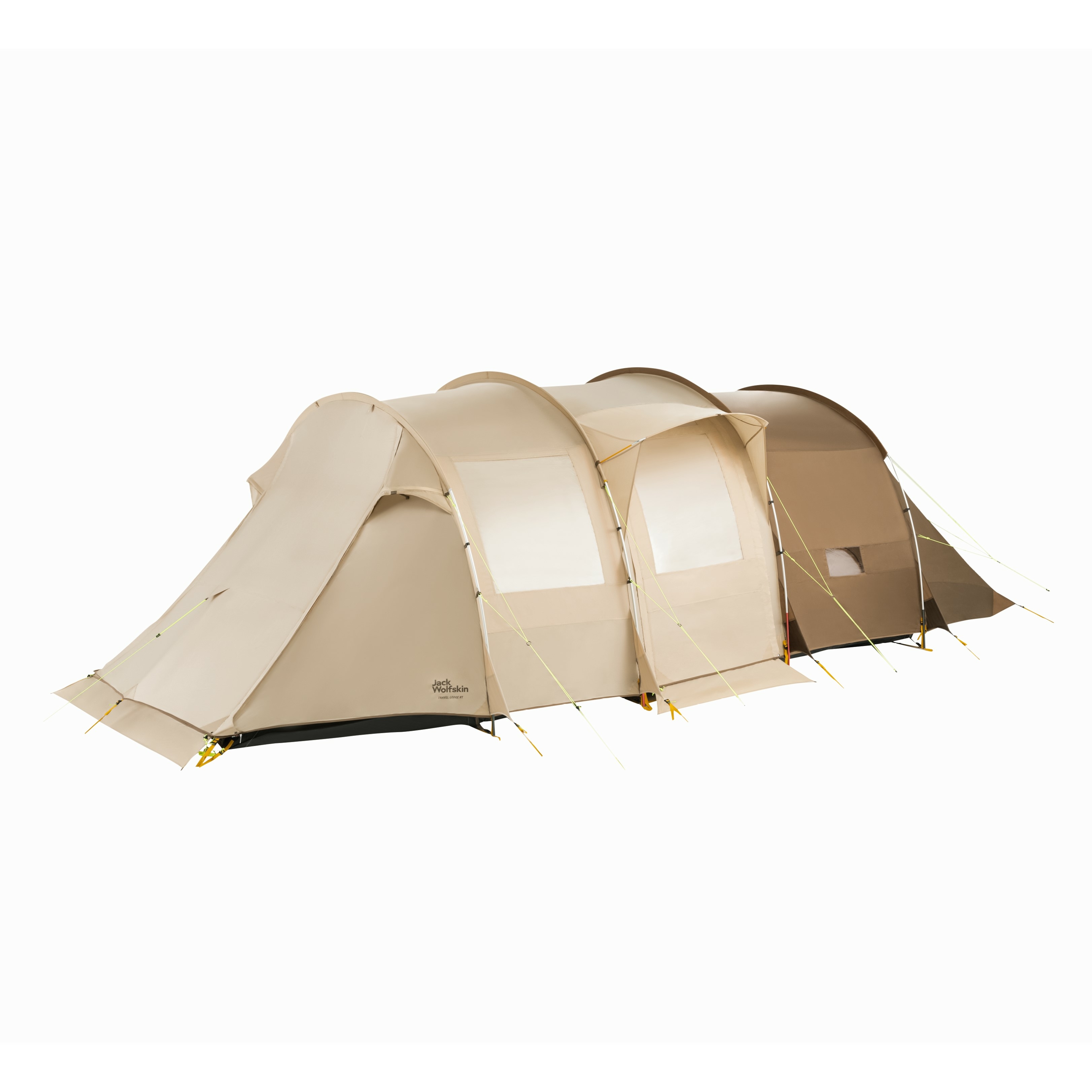 Namiot rodzinny Jack Wolfskin TRAVEL LODGE RT white pepper - ONE SIZE