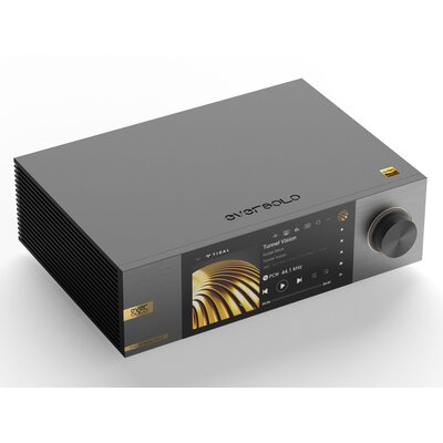 Streamer muzyczny/Odtwarzacz sieciowy EVERSOLO DMP-A6 Master Edition Gen 2 Czarny, Wi-Fi, Hi-Res Audio, PCM 32-bit/768kHz, DSD 512