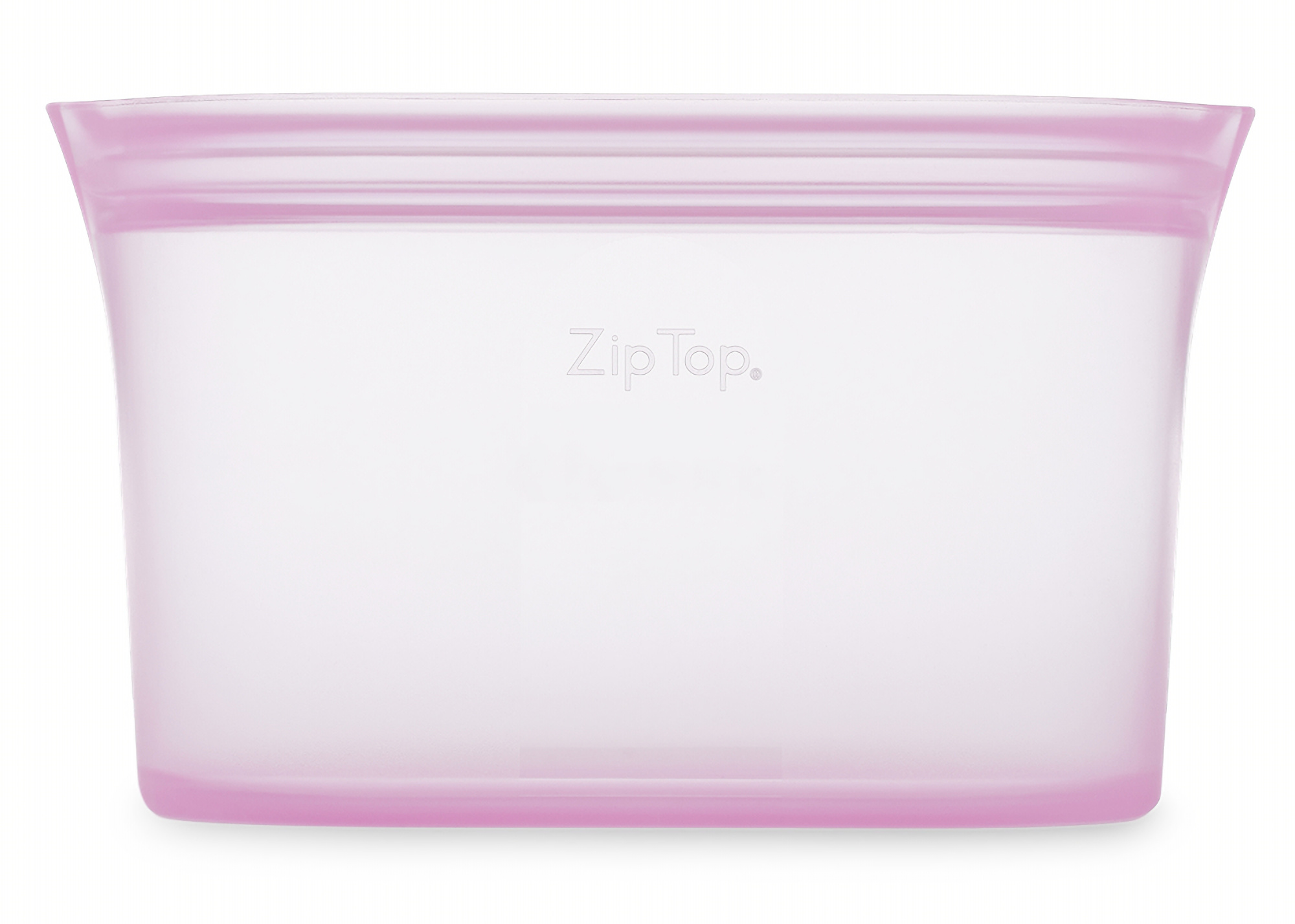 ZipTop - Pojemnik na przekąski owalny roz. L Lavender