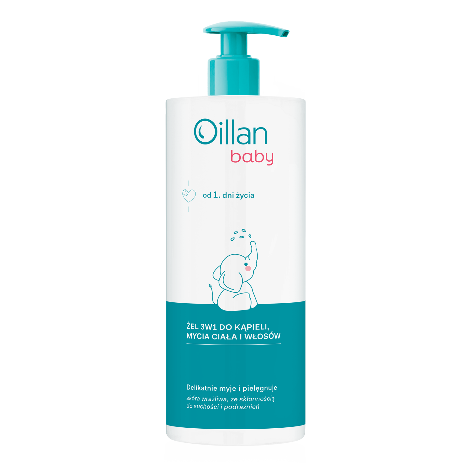 Oillan Baby płyn do mycia i kąpieli dla dzieci, 750 ml