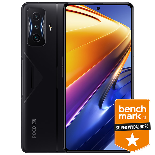 Smartfon Xiaomi POCO F4 GT Stealth Black 12+256GB + 6 miesięcy ochrony ekranu