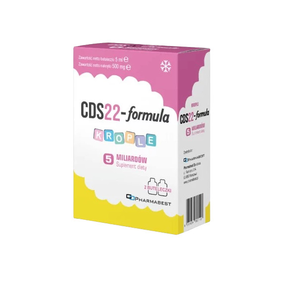 Pharmabest CDS22-formula suplement diety w kroplach, 2x5 ml
