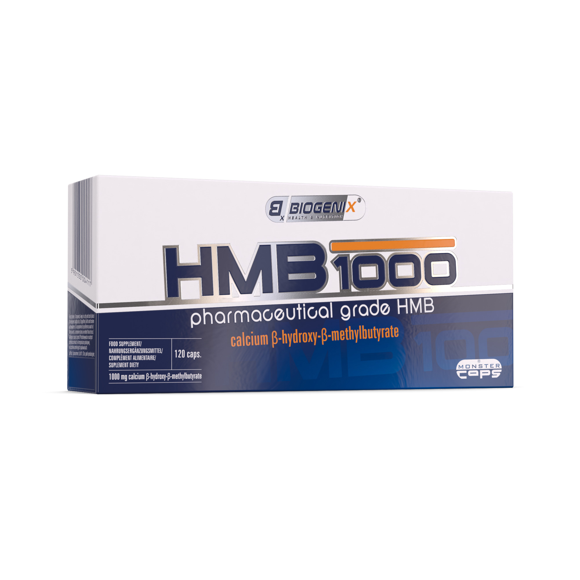 Biogenix HMB 1000 suplement diety, 120 kaps./1 opak.